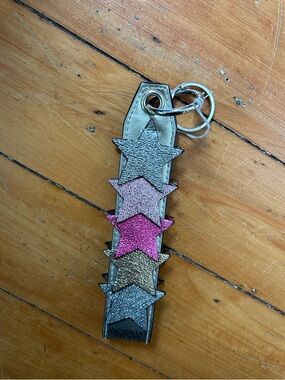 ☀️3/$25 Victoria’s Secret star wristlet keychain